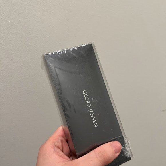 Gerog Jensen - Sterling Silver Pendant with Rosa Quartz 2005 - Picture 2 of 2